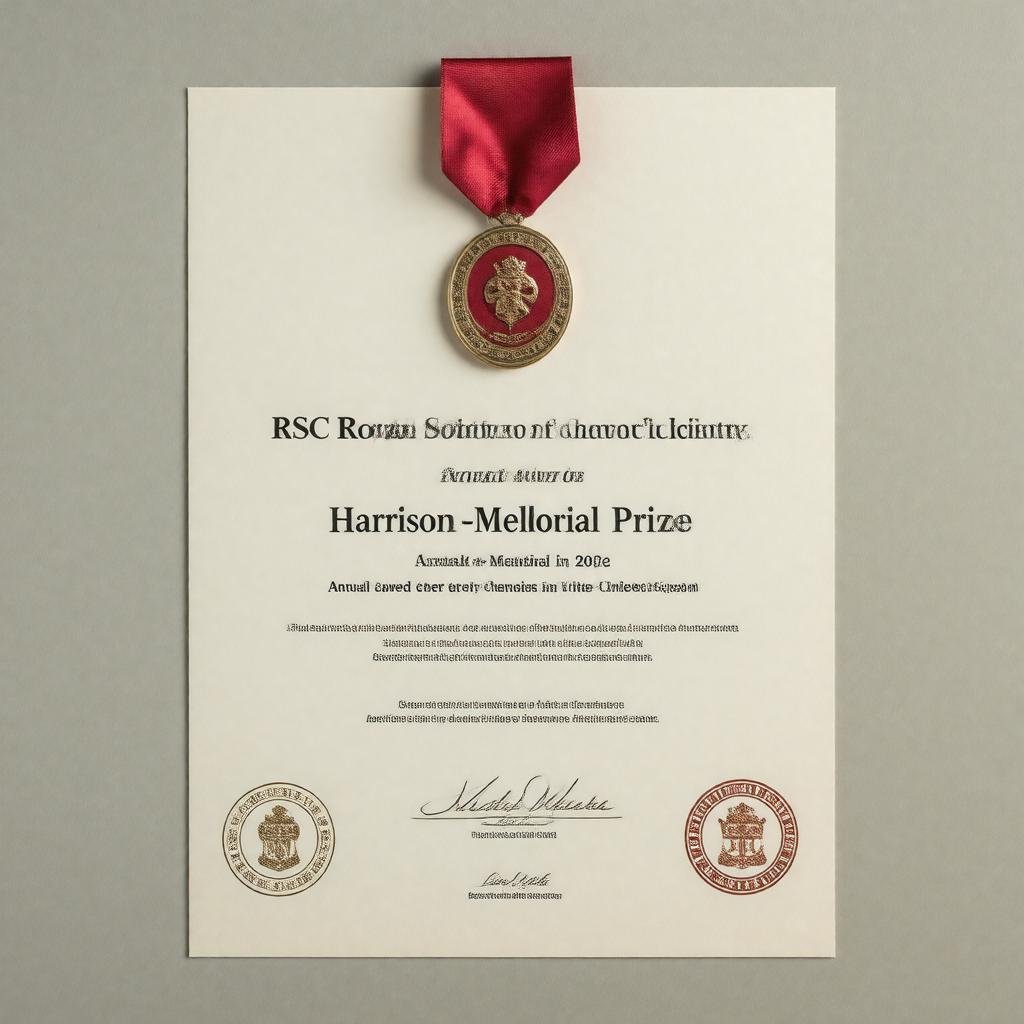 RSC Harrison-Meldola Memorial Prize